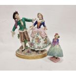 Royal Doulton figure of Pantalettes, printed blue marks, initialled LCB and M.31, 10.5cm high,