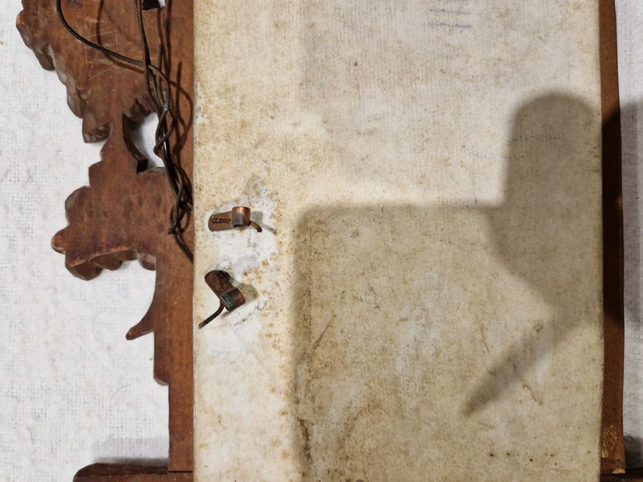 Late 19th century Continental white biscuit porcelain rectangular plaque, moulded with classical - Image 14 of 17