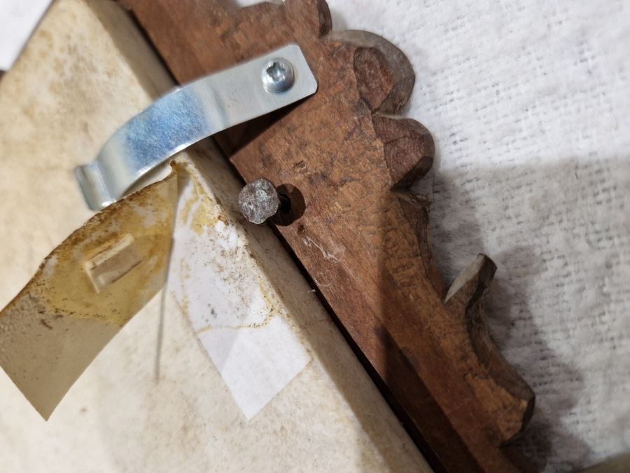 Late 19th century Continental white biscuit porcelain rectangular plaque, moulded with classical - Image 17 of 17