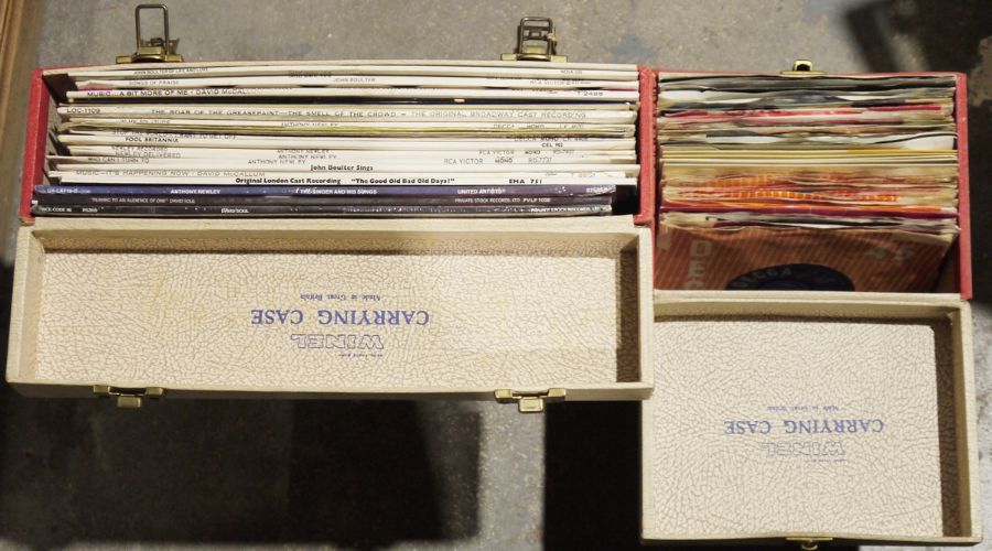 Quantity of long-playing records, in four separate record carry cases including a collection of - Image 2 of 13