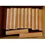 Everyman's Encyclopaedia, red cloth, faded spines, J.M. Dent & Sons, no dust jackets Various volumes