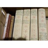 Antiquarian - The Works of Charles Dickens, Chapman & Hall, illustrated, marbled boards, half