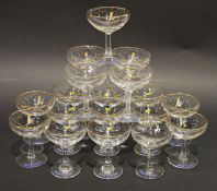 Collection of Babycham glasses (1 box)