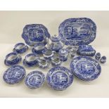 Quantity Spode 'Italian' pattern pottery, mainly for four, including cups, saucers, small bowls,