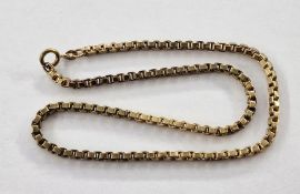 Italian 14ct gold chain-link necklace, 13.5g