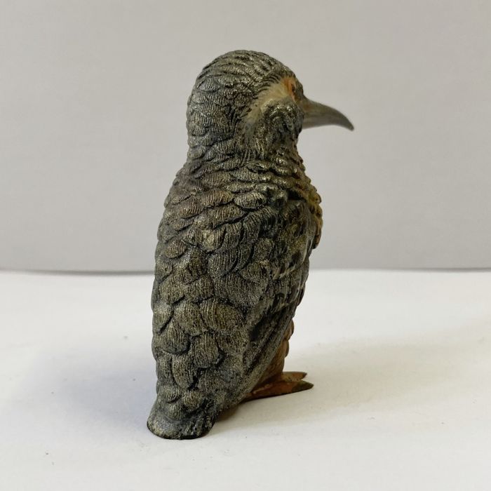 Austrian cold painted bronze of a kingfisher, 5.5cm high - Image 3 of 3