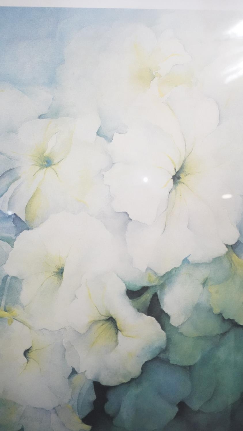 Karen Armitage - A framed and glazed signed limited edition print of flowers. Edition 72/250. H.54 - Image 2 of 6