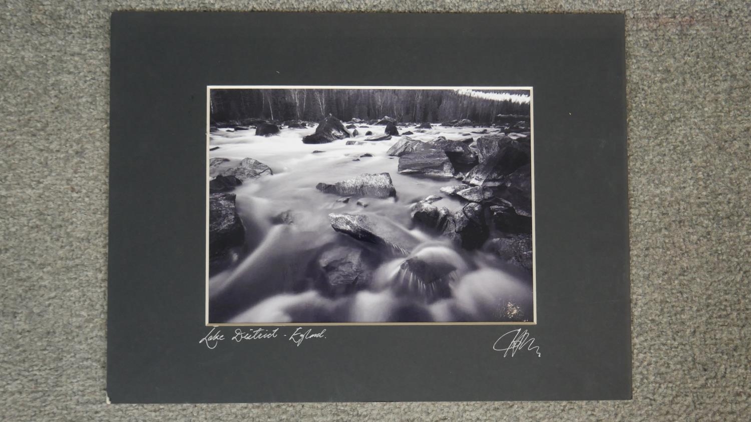 Hugh Sun - Four unframed signed black and white photographs of nature. Signed and titled by - Image 6 of 18