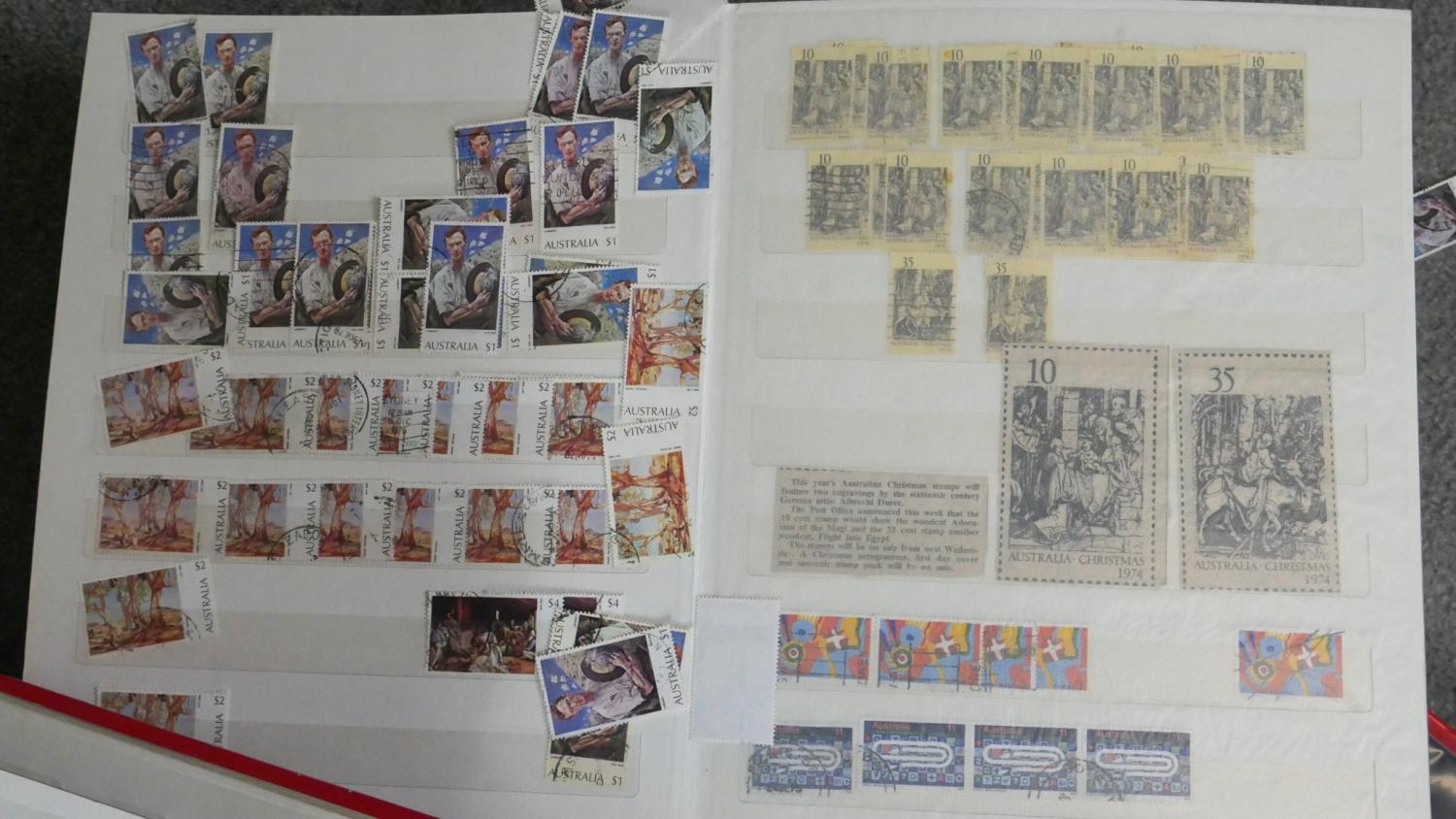 A collection of twenty three albums of world and Commonwealth stamps including some first day - Image 4 of 4