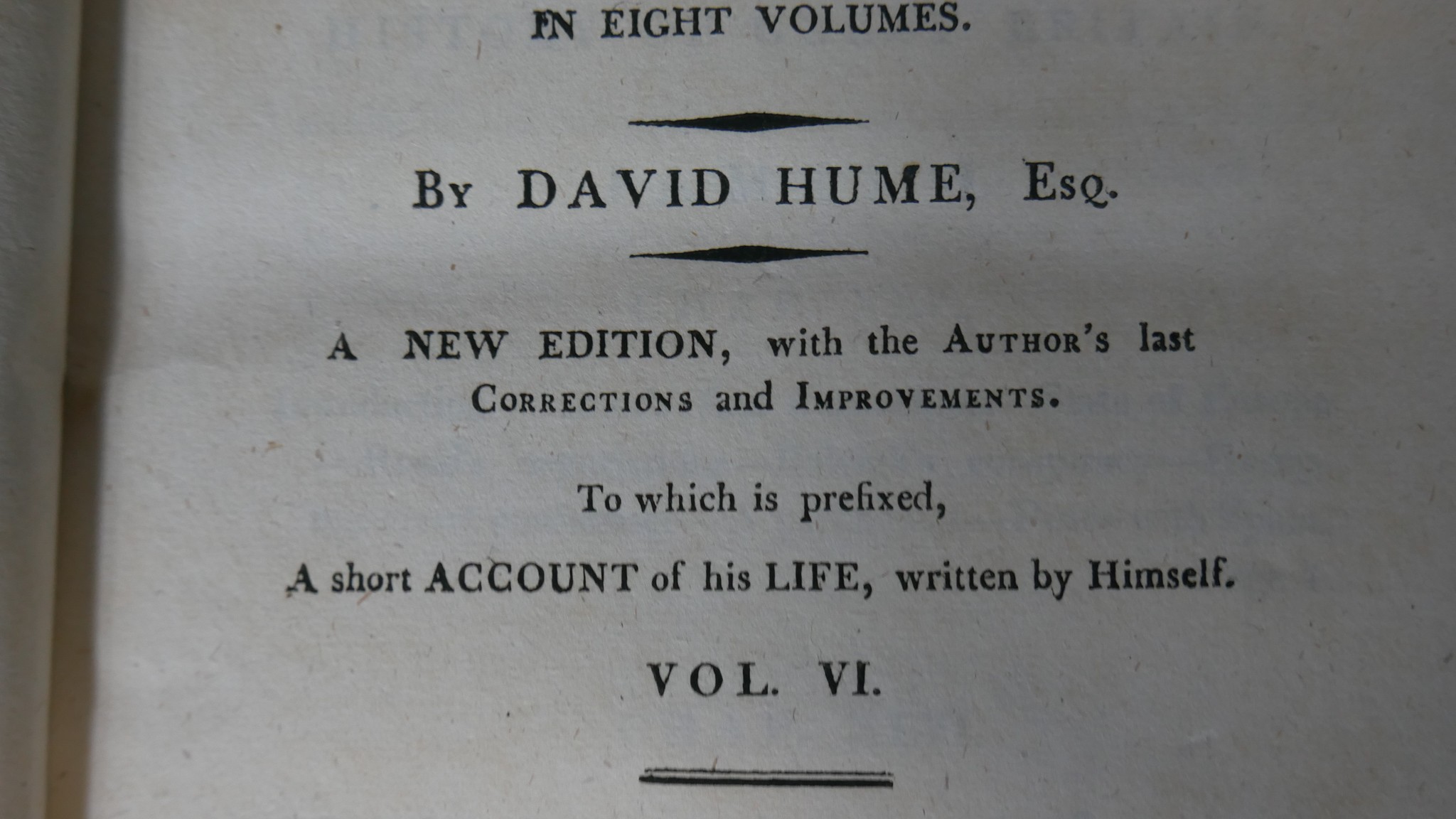 Hume, David The History of England. London, 1807, new edition, 7vo, 2-8. Retailers label in the - Image 6 of 6