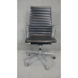 An Aluminium Group style office desk chair after Charles and Ray Eames.