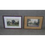 H. M. Carter, British School - Two framed and glazed 19th/20th Century watercolour landscapes on