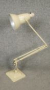 A vintage Herbert Terry anglepoise desk lamp. H.90cm