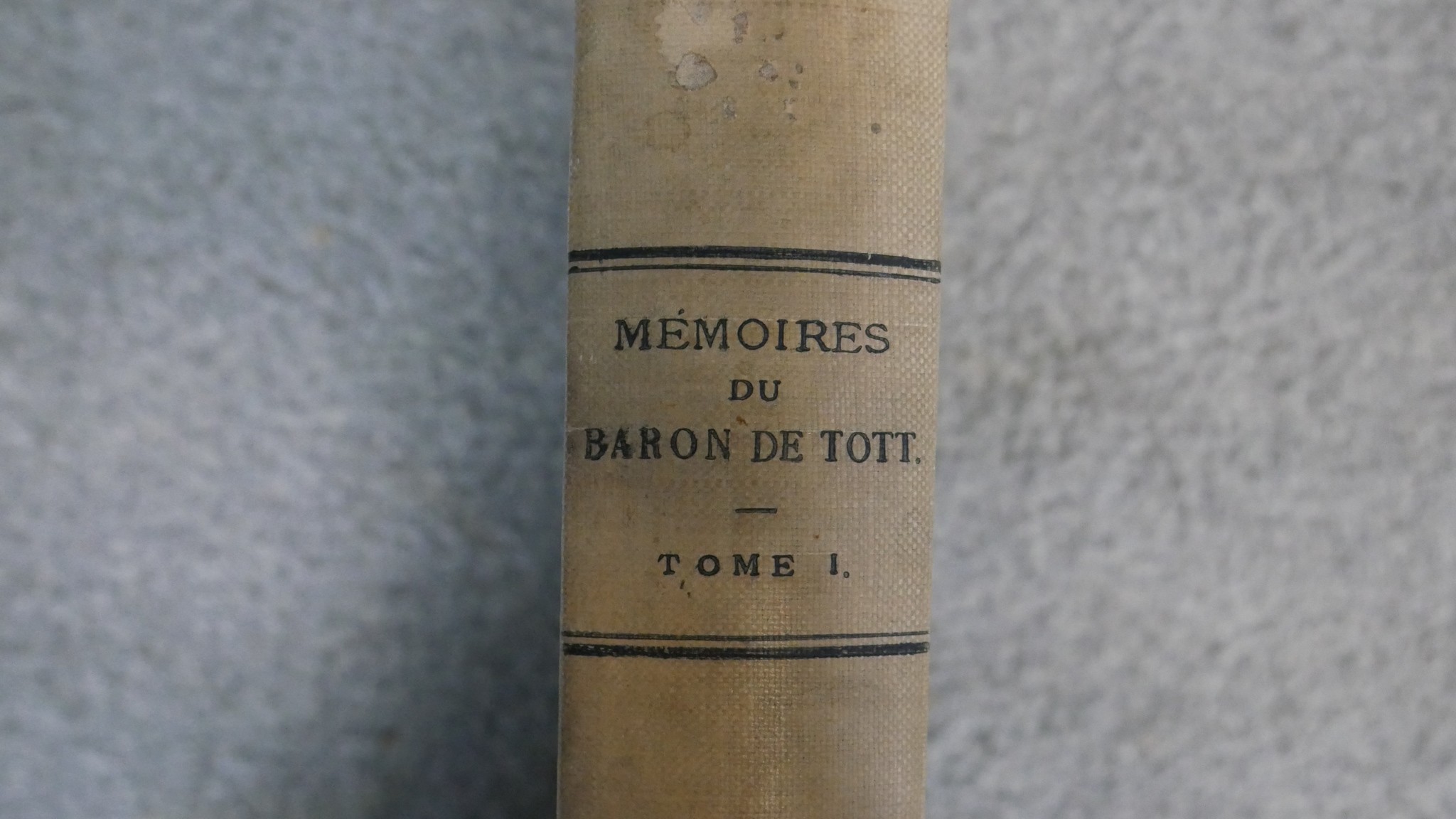 Tott (Francois, Baron de) Memoires sur les Turcs et les Tatares, tome premier, with fold out black - Image 7 of 7