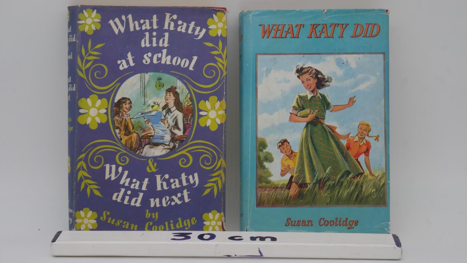 Two vintage What Katy Did hard back books. W.15 H.21 - Image 2 of 6