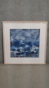 Clement McAleer (1949-) A framed and glazed acrylic on paper titled 'Aldeburgh IV', 1998. Label