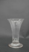 A hand blown Georgian drinking glass.