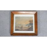A framed and glazed 19th century watercolour landscape of Loweswater. Unsigned. H.36 x W.40cm