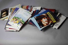 A large collection of a hundred plus colour theatre programmes from various theatres. (100+)