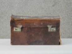 A leather cased set of Sifton Praed & Co, Map Sellers, Book Sellers & Stationers, 37 Bartholomew's