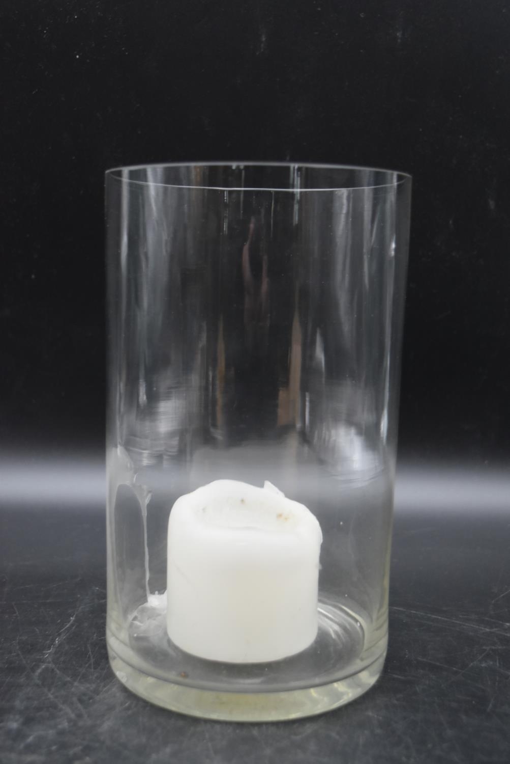 Two contemporary glass candle holders. To include a square glass candle holder designed by David - Image 6 of 8