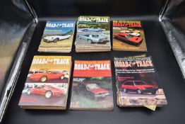 A collection of 1971-1980 Road & Track Magazines. (36)