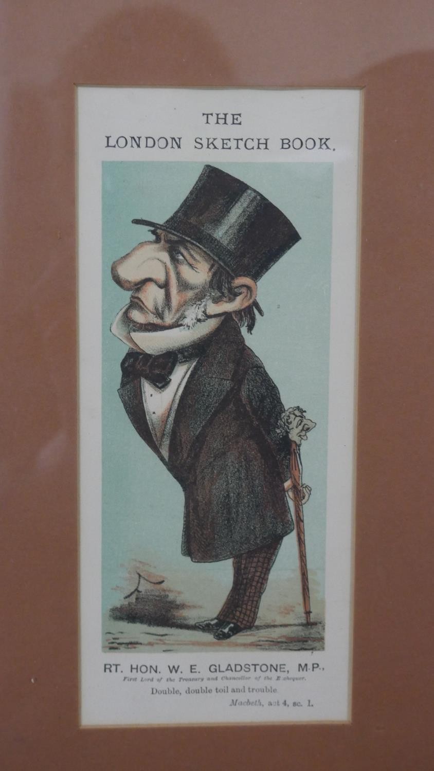 Eight framed and glazed 20th century coloured caricature prints. Including six Vanity Fair prints - Image 10 of 11