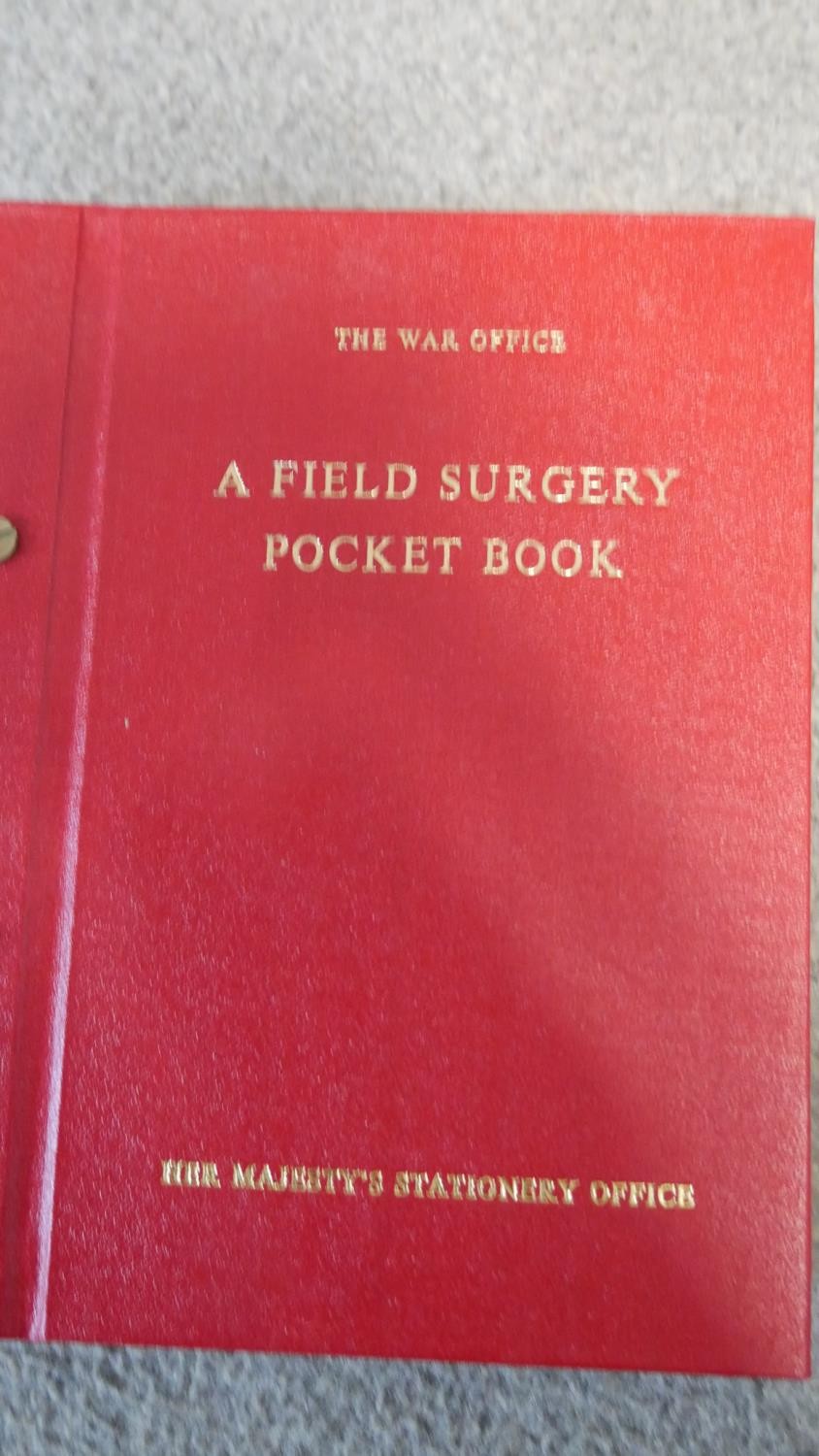 Four antique and vintage medical books. Including The war office A Field Surgery Pocket Book, - Image 2 of 8