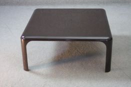 A C.1970 Artemide Demetrio 70 coffee table by Vico Magistretti, impressed mark to underside. H.30