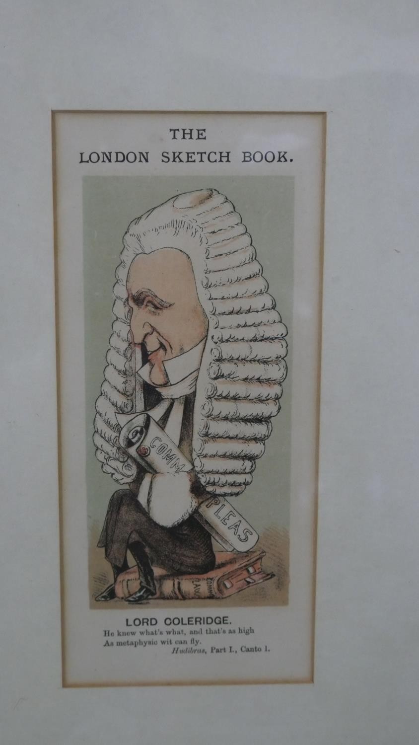 Eight framed and glazed 20th century coloured caricature prints. Including six Vanity Fair prints - Image 11 of 11