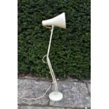 A vintage Herbert Terry anglepoise desk lamp, stamped. H.80cm