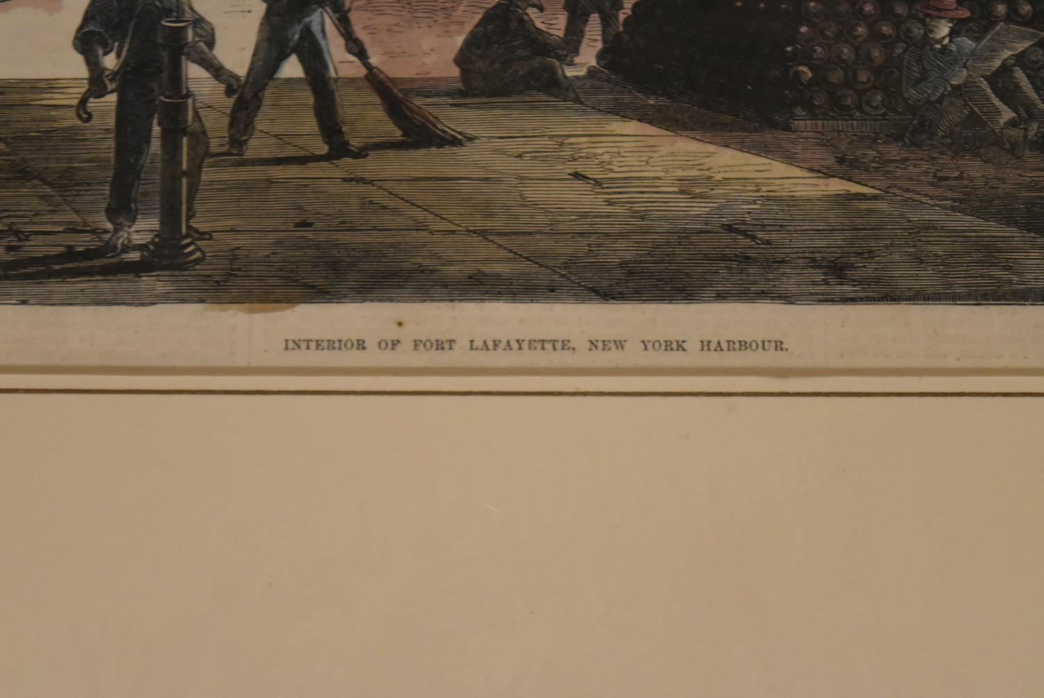 A collection of nine antique hand coloured engravings of military scenes, unframed. H.35 W.45cm (9) - Image 20 of 22