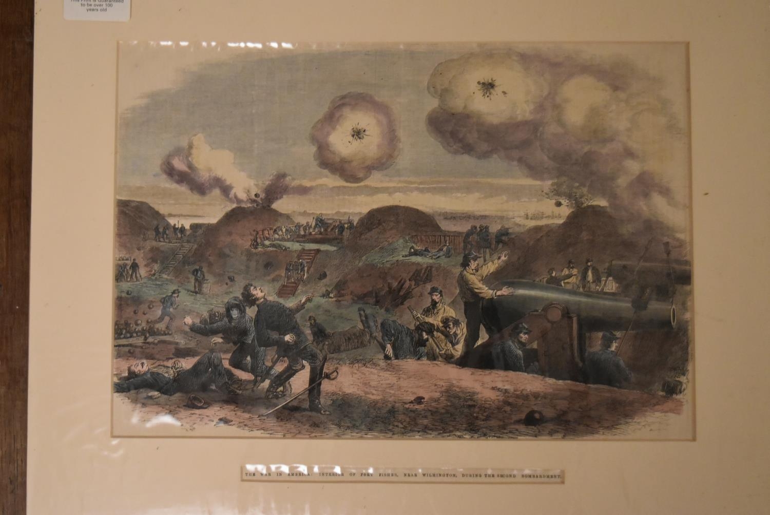 A collection of nine antique hand coloured engravings of military scenes, unframed. H.35 W.45cm (9) - Image 2 of 22