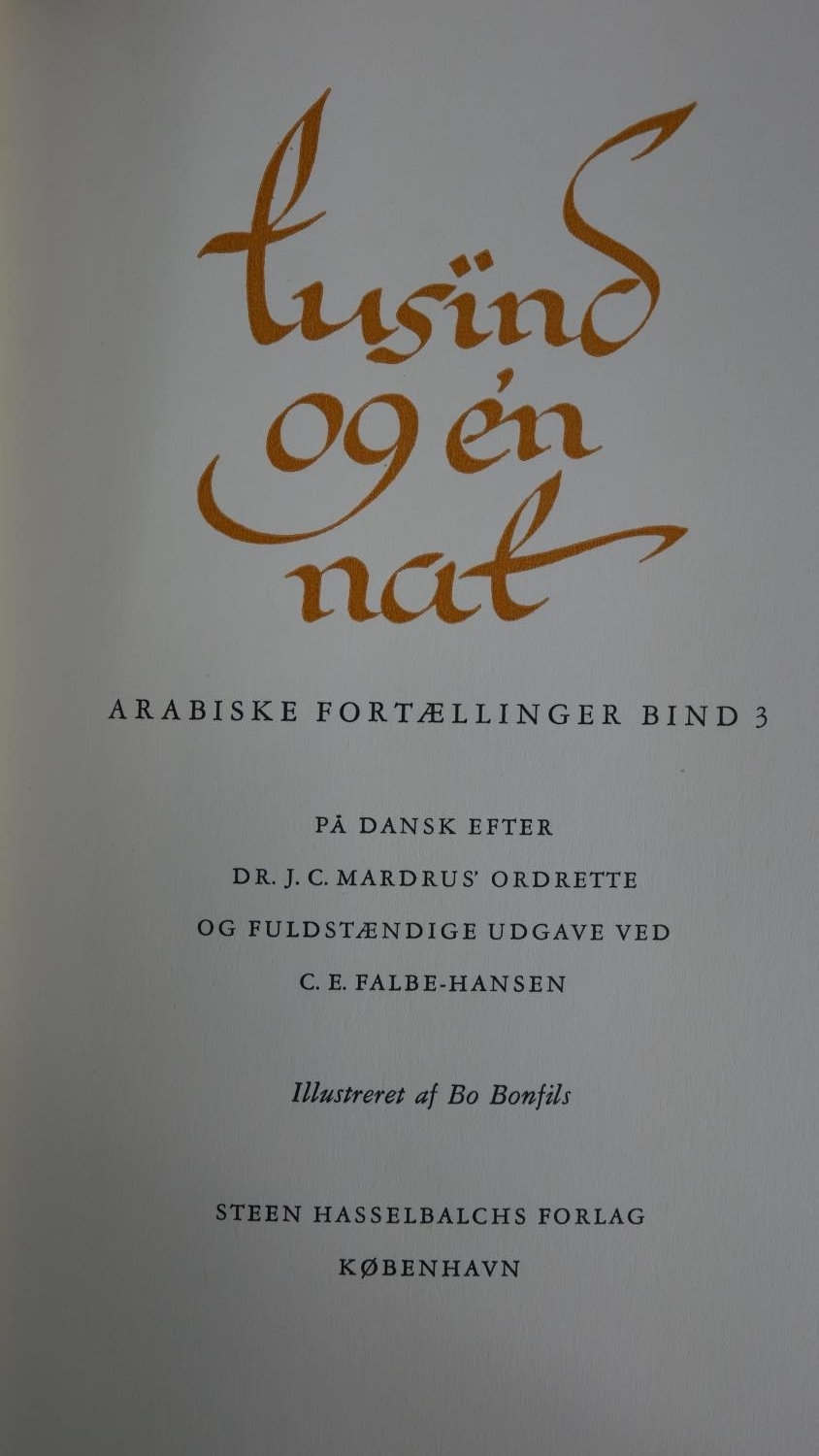 Bjorn Wiinblad - a collection of limited edition rainbow set of Arabian Nights hardback books - Image 7 of 16