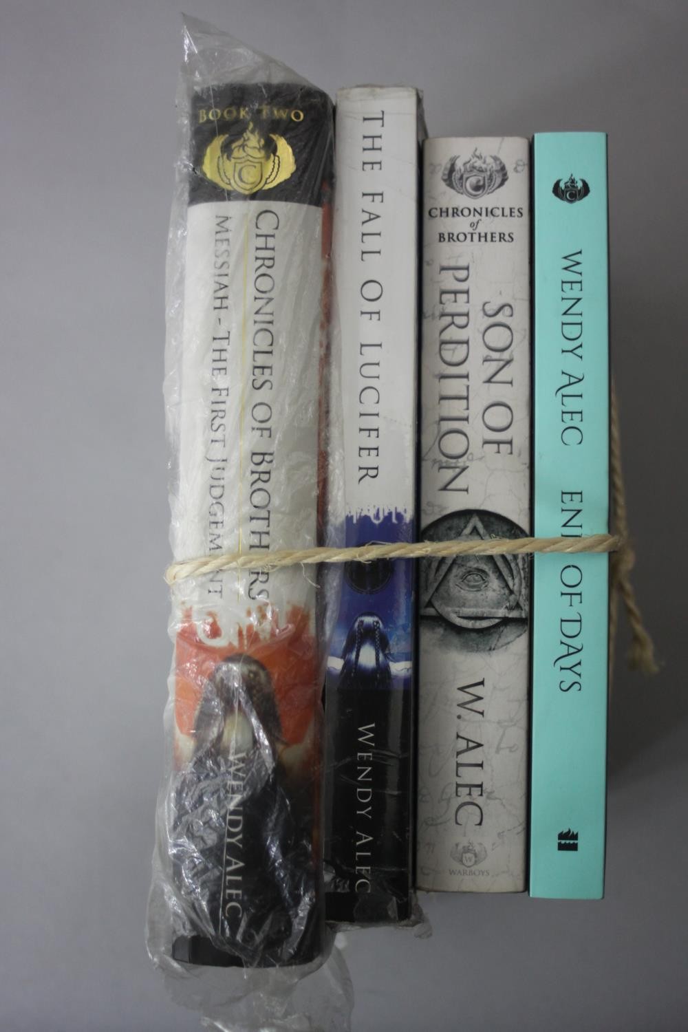 A collection of four books. Including Chronicles of Brothers by Wendy Alec, Son of Perdition, First - Image 2 of 3