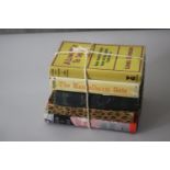 A collection of five hardback vintage books. Including Talking it Over, The Hungry Leopard and A