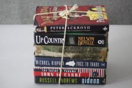 A collection of six books. Including Aphrodite by Russell Andrews (uncorrected proof), John le
