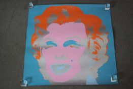After Andy Warhol (1928-1987), Marilyn Monroe (Sunday B. Morning). Screenprint in colours. Stamped