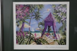 Shari Hatchett Bohlmann- A framed and glazed signed in plate colour serio lithograph titled '