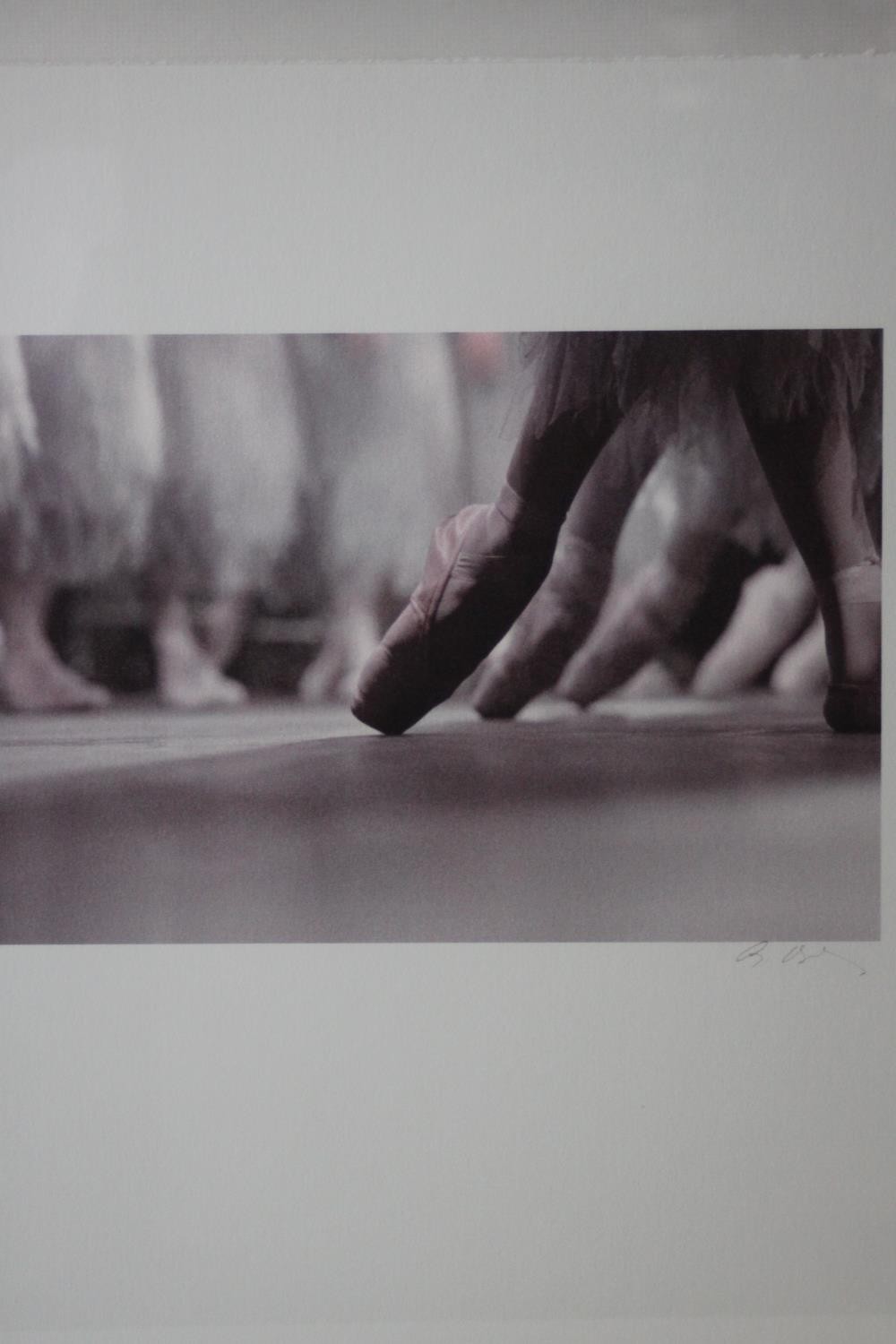 Asya Verzhbinsky - A box framed and glazed limited edition photographic print of ballet dancers on