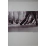 Asya Verzhbinsky - A box framed and glazed limited edition photographic print of ballet dancers on