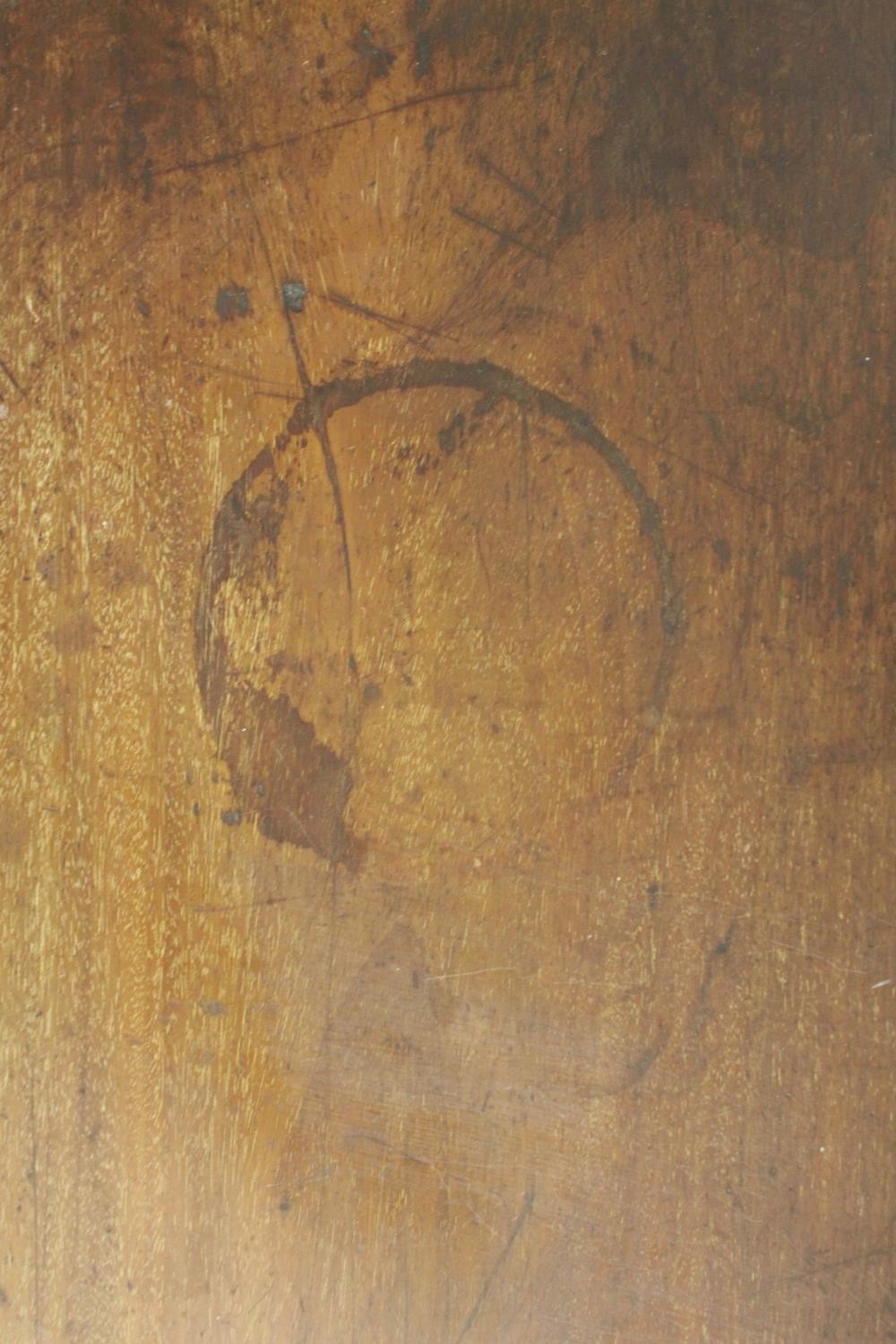 Chest of drawers, Edwardian mahogany and satinwood inlaid. H.81 W.106cm. - Image 7 of 7