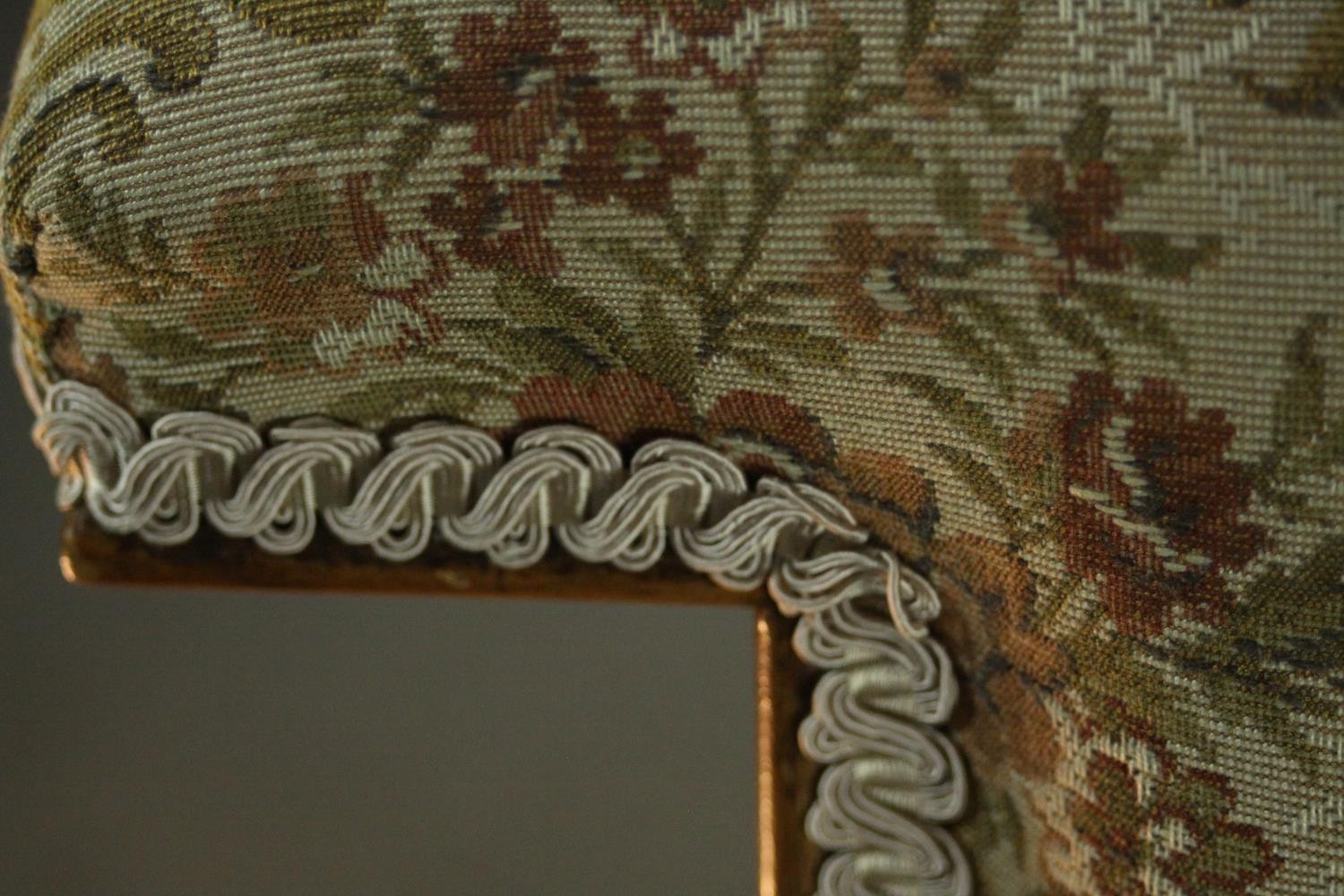 Prie Dieu chair, 19th century oak on square fluted tapering supports. - Image 6 of 6