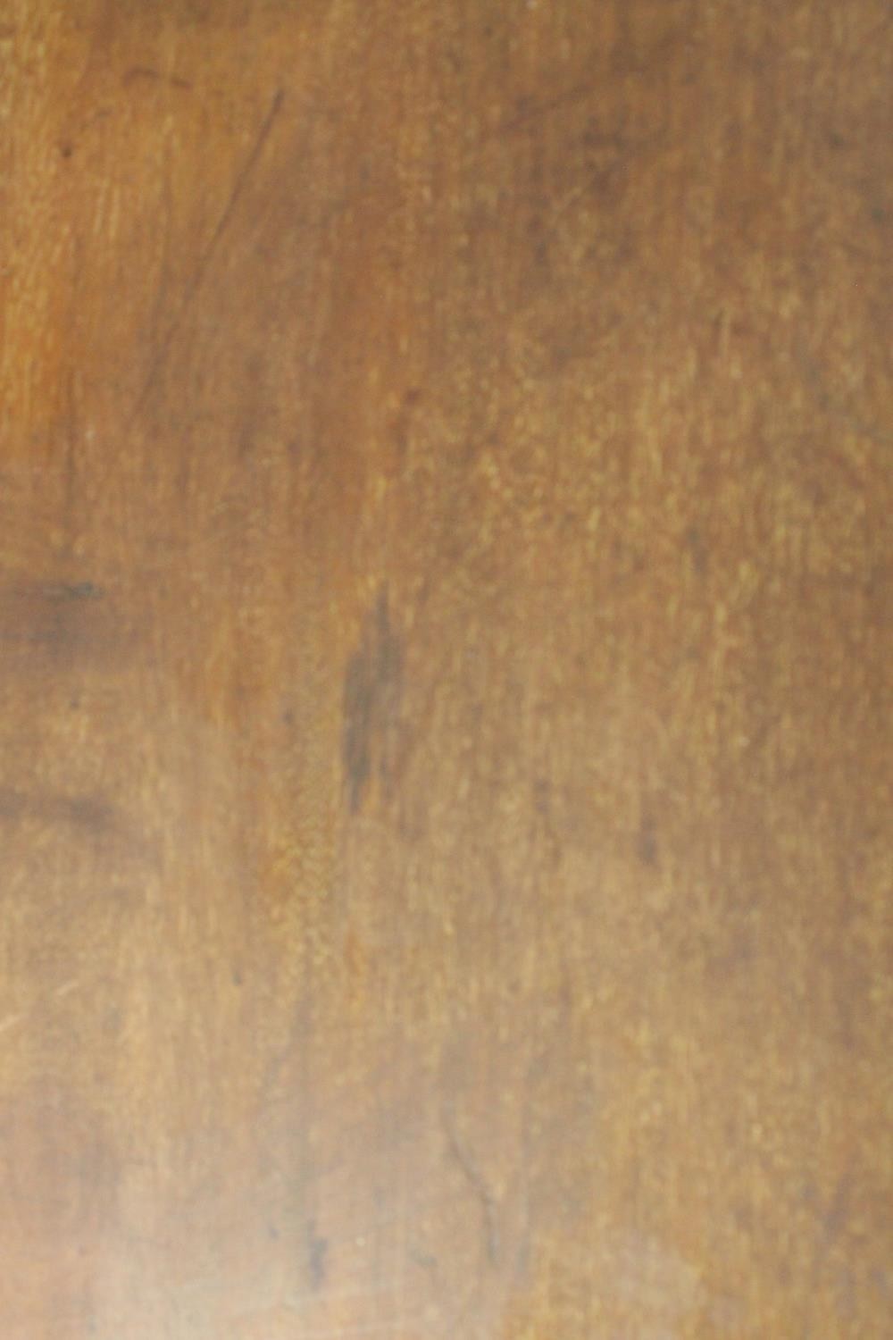 Chest of drawers, Edwardian mahogany and satinwood inlaid. H.81 W.106cm. - Image 6 of 7