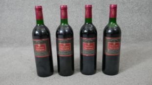 Four Bottles of Languedoc, Haute Vallee de l'Aude, Cabernet Sauvignon, 1992.