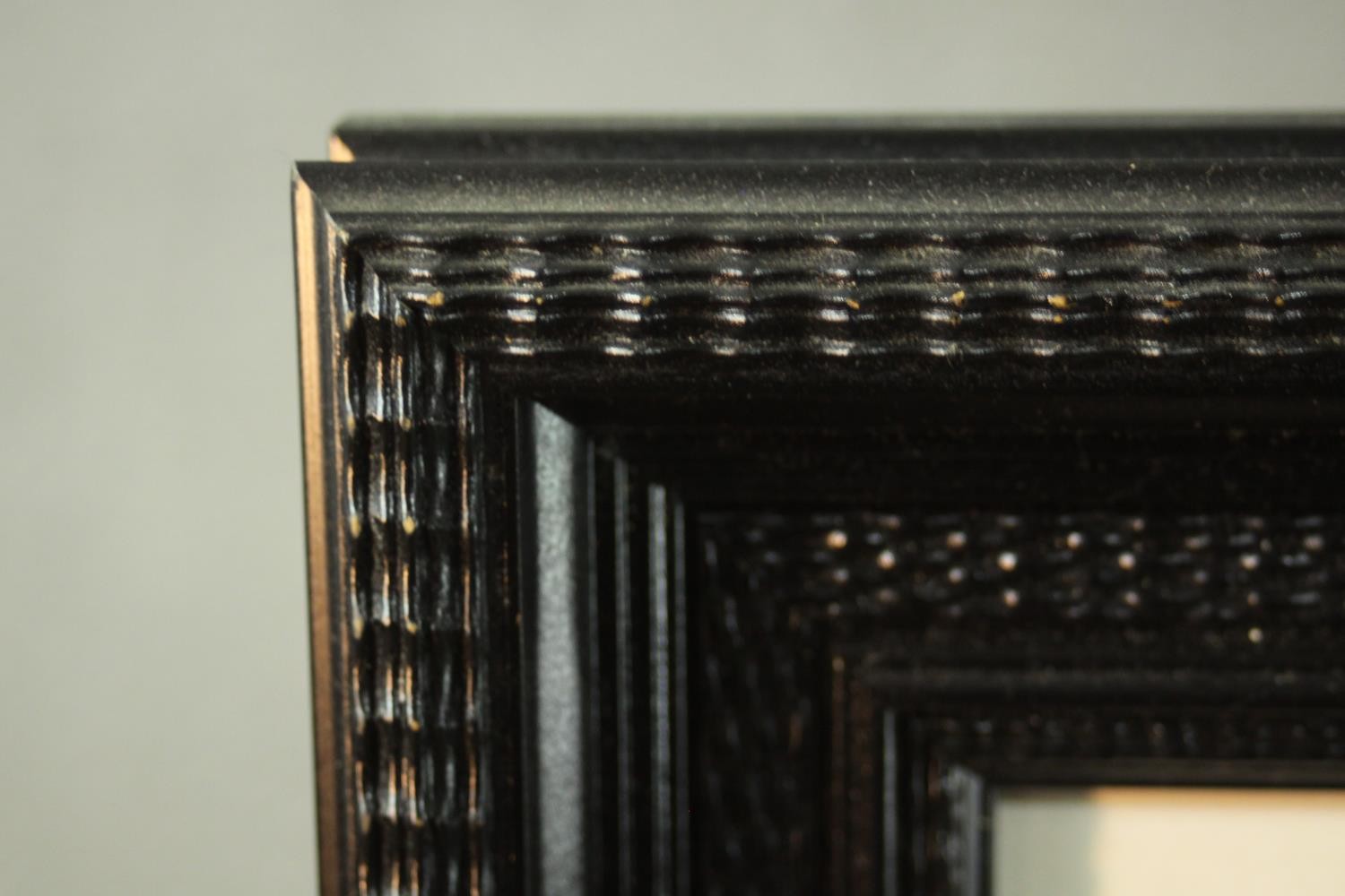 Two framed and glazed 19th century Japanese woodblock prints. One of a goose drinking at a lake - Image 9 of 10