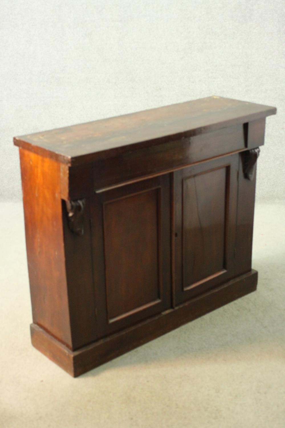Chiffonier, 19th century mahogany. H.87 W.104cm. - Image 2 of 5
