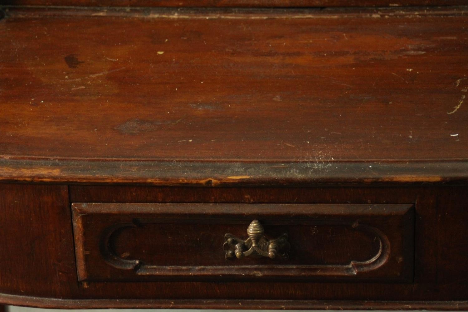 Dressing table, 19th century mahogany Duchess style. H.90 W.120cm. - Image 4 of 9