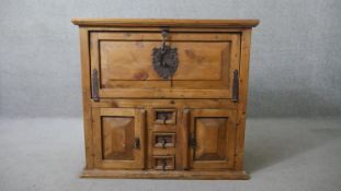 Spice cabinet, Chinese pine. H.90 W.98 D.48cm