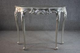 Console table. contemporary Rococo style. H.83 W.100 cm.